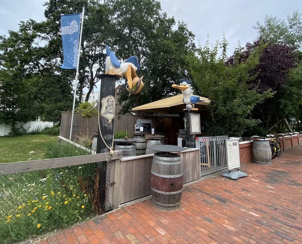Außenansicht von Heini's Kombüse