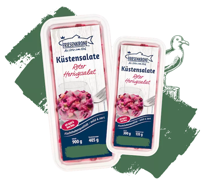 Produktbild Roter Heringssalat